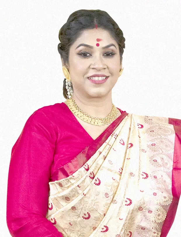 Dr Sohini Sastri in a elegent saree