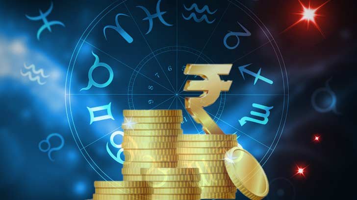 Dr. Sohini Shastri, best astrologer in India explaining how astrology can enhance financial planning with charts and celestial symbols.